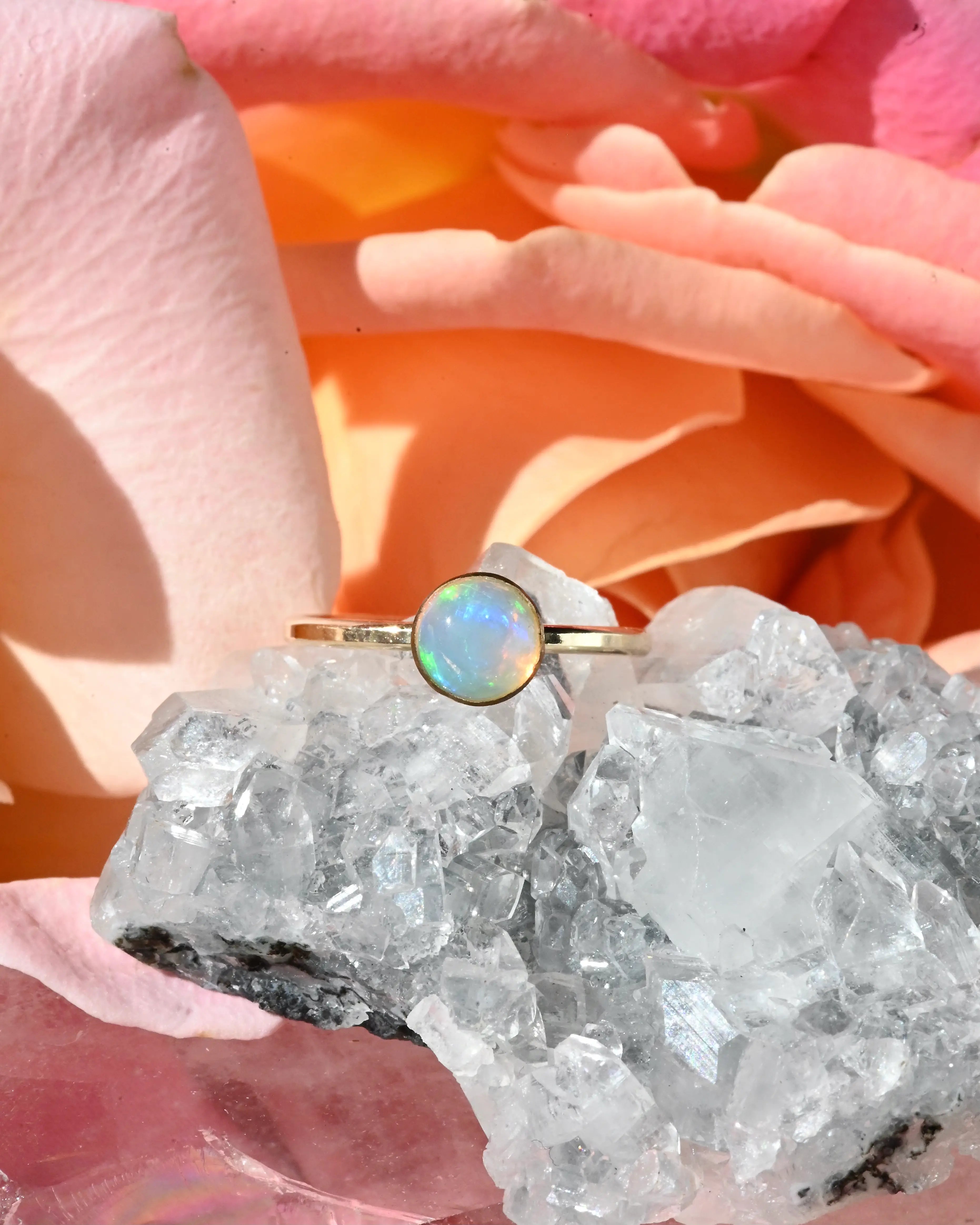 Iris Opal Ring - Sculptress